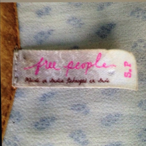 Free People Boho Print Cold Shoulder Tunic Dress - Picture 8 of 8